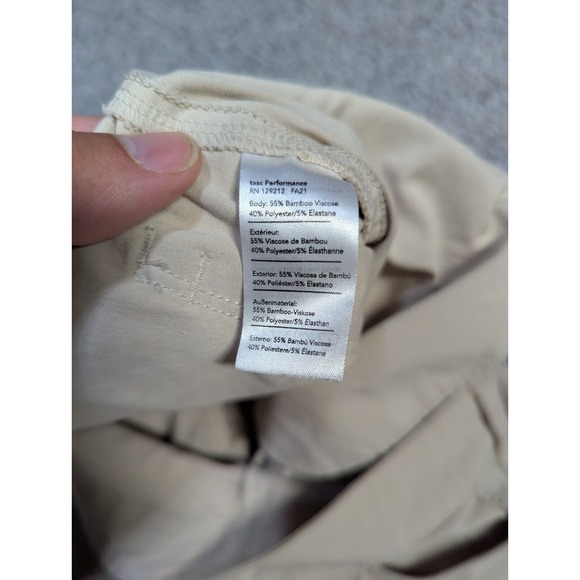 Tasc Pants Mens‎ 36x30 Beige Tailored Fit Golf Bamboo Performance Chino  36x28 - Picture 3 of 13